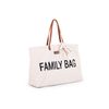 Childhome Cestovní taška Family Bag Teddy Off White