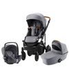 BRITAX RÖMER Set Smile III + hluboká korba + autosedačka Baby Safe 2