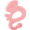 Chicco Kousátko silikonové Super Soft Chameleon růžový 2m+