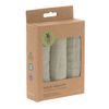 Lässig Muslin Washcloth Set 3 pcs olive