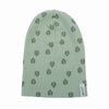 LODGER Beanie Print Rib Silt Green 0 - 6 měsíců