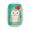 3 SPROUTS Krabička na jídlo Bento Owl Mint