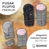 Bomimi FLUFIG PREMIUM fusak rostoucí 110 cm, grey-pink