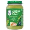 Gerber Organic dětský příkrm brokolice s hráškem a krutím masem 190g