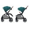 Kinderkraft Evolution Cocoon 2v1 Midnight Green