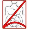 Scamp Pás Comfort ISOFIX pro těhotné, červený