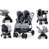 valco baby Snap Ultra Duo Tailor Made Grey Marle + 2x Korba + Adaptéry