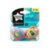 Tommee Tippee šidítko CTN silikon Fun 2ks 0-6m