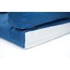 Aminela pelíšek s okrajem 120x80cm Half and Half modrá/světle šedá + čistící ubrousky ZDARMA
