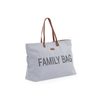 Childhome Cestovní taška Family Bag Canvas Grey