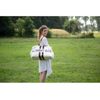 Childhome Přebalovací taška Mommy Bag Big Off White / Black Gold