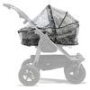 TFK raincover Duo combi pushchair