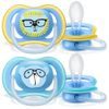 Philips AVENT Šidítko Ultra air 18m+ chlapec (lev) 2ks