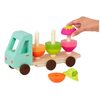 B-Toys Náklaďák dřevěný Stack & Roll Fruit Truck