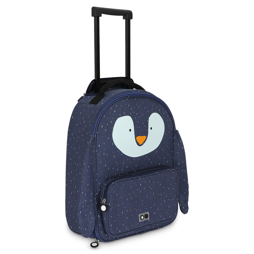 Dětský ráj l Trixie Baby Dětský kufr na kolečkách Penguin l Trixie Baby l  Dětská zavazadla