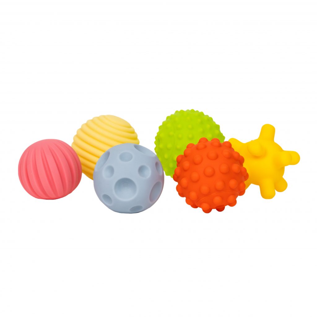 Dětský ráj l innoGIO Smyslové hračky do vody GIOsensor bath balls l innoGIO  l Do ručičky