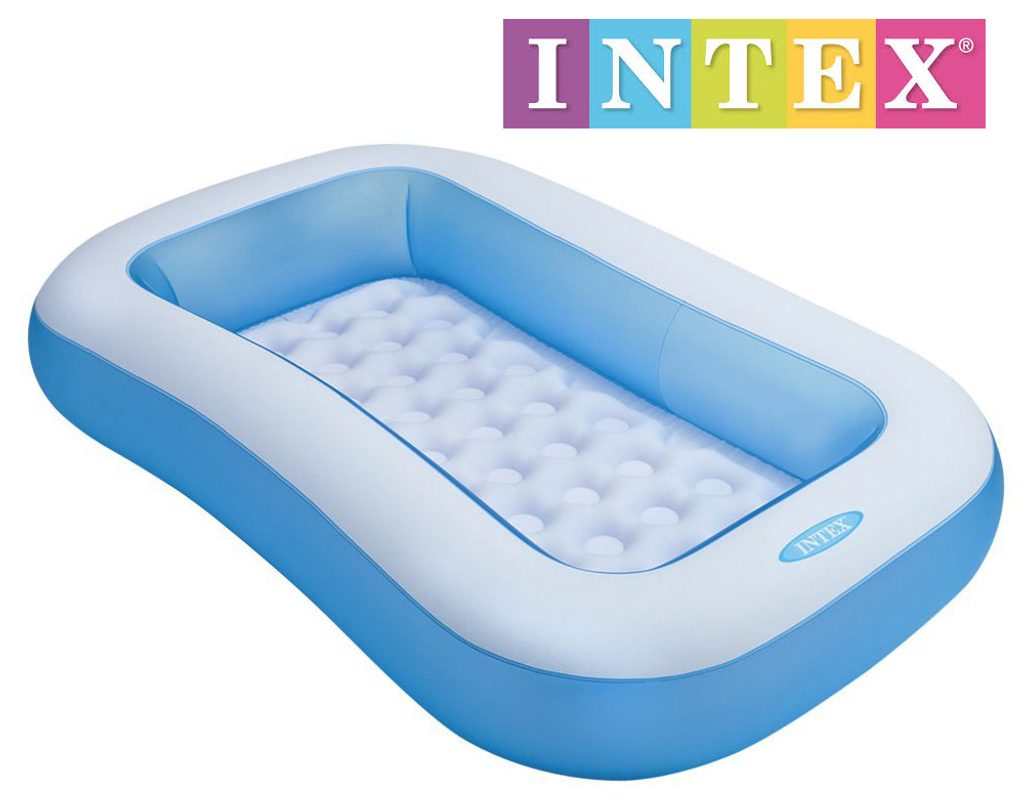 Dětský ráj l INTEX Baby bazének nafukovací obdélník 166x100x28cm l DR_intex  l Nafukovací bazény, kruhy