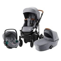 BRITAX RÖMER Set Smile III + hluboká korba + autosedačka Baby Safe 3