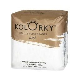 Kolorky DELUXE VELVET pants Wild L (8-13 kg) jednorázové kalhotkové eko plenky