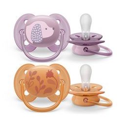 Philips AVENT Šidítko Ultrasoft Premium Zvířátko 6-18m 2ks