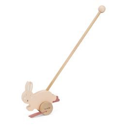 Trixie Dřevěná tahací hračka na tyči - Mrs. Rabbit