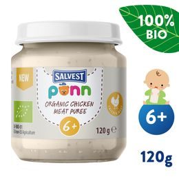 SALVEST Põnn BIO Kuřecí pyré (120 g)