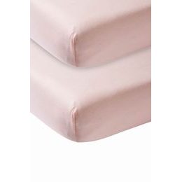 Meyco Žerzejové prostěradlo 40x80/90 - Light pink