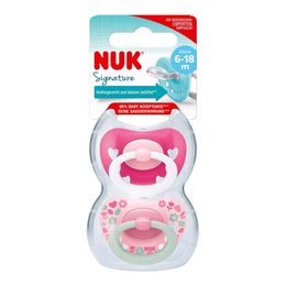 NUK dudlík Signature 6-18m 2ks