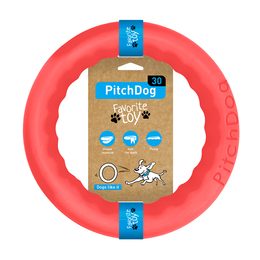 PitchDog tréninkový Kruh pro psy růžový 17cm