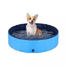Surtep Bazén pro psa skládací 100 x 30 cm Modrá
