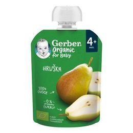 Gerber Organic Kapsička hruška 100% BIO 90g