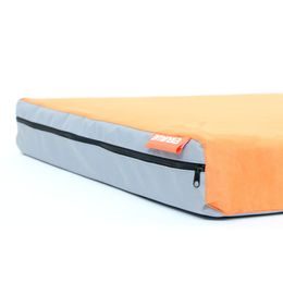 Matrace Aminela - 80x60x10cm Half and Half šedá/oranžová + čistící ubrousky ZDARMA