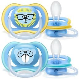 Philips AVENT Šidítko Ultra air 18m+ chlapec (lev) 2ks