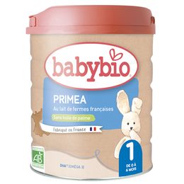 BABYBIO Primea 1 počáteční kojenecké bio mléko 800 g