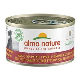Almo Nature HFC DOG - Hovězí s bramborem a hráškem 95g