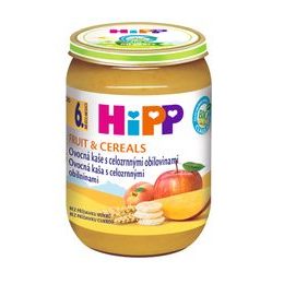 HiPP BIO Ovocná kaše s celozrnnými obilovinami