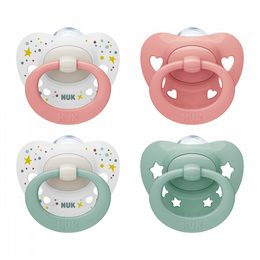 NUK Dudlík Signature SI,V1 (0-6m) 3-pack