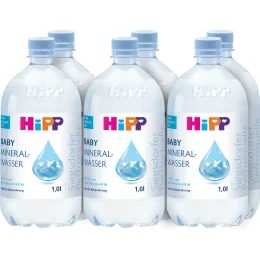 HIPP Baby přírodní minerální voda neperlivá 6x1l
