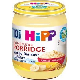 HIPP BIO Snídaňová ovesná kaše s mangem a banánem
