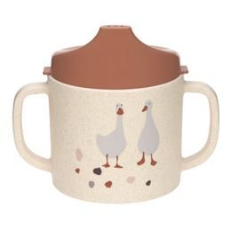 Lässig Sippy Cup PP/Cellulose Tiny Farmer Sheep/Goose nature