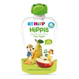 HiPP BIO Hippies Hruška - Jablko 100g
