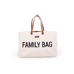 Childhome Cestovní taška Family Bag Teddy Off White