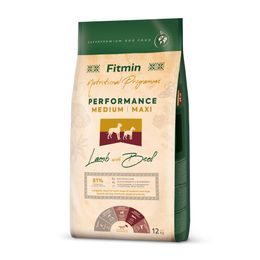 Fitmin Medium Maxi Performance Lamb Beef krmivo pro psy 12kg