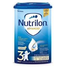 Nutrilon 3 Batolecí mléko Advanced Vanilla 800g