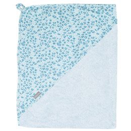 Bebe Jou Ručník s kapucí froté Leopard Blue