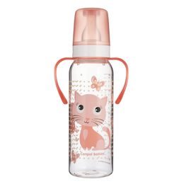 Canpol babies Láhev s potiskem CUTE ANIMALS 250ml s úchyty