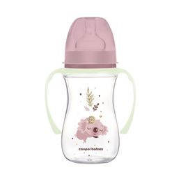 Canpol babies Antikoliková lahev EasyStart SLEEPY KOALA 240ml růžová