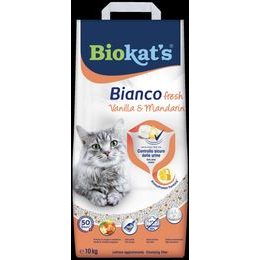 Biokat's Podestýlka BIANCO FRESH vanilka a mandarinka 10KG
