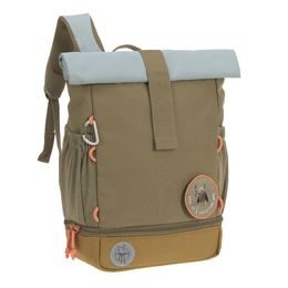 Lässig Mini Rolltop Backpack Nature olive