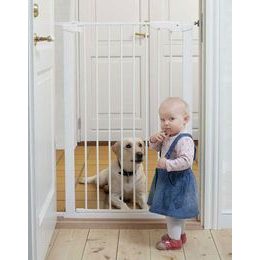 BabyDan Vysoká zábrana Premier PET GATE 73-86 cm bílá